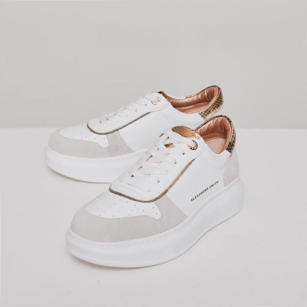 CidiCri - Scarpe - Sneakers White Bronze - Alexander Smith